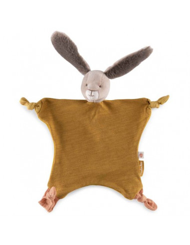 Doudou Lapin ocre Trois Petits Lapins...