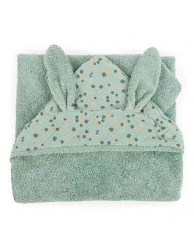 Sortie de bain sauge Trois Petits...