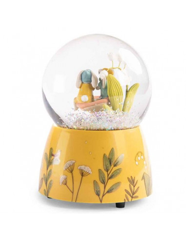 Boule à neige musicale Trois Petits... Boule à neige musicale Trois Petits...