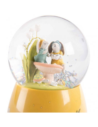 Boule à neige musicale Trois Petits... Boule à neige musicale Trois Petits...