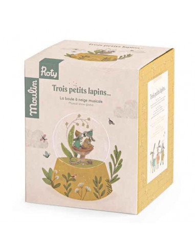 Boule à neige musicale Trois Petits... Boule à neige musicale Trois Petits...