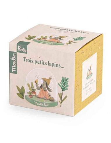 Boule à neige Trois Petits Lapins -... Boule à neige Trois Petits Lapins -...