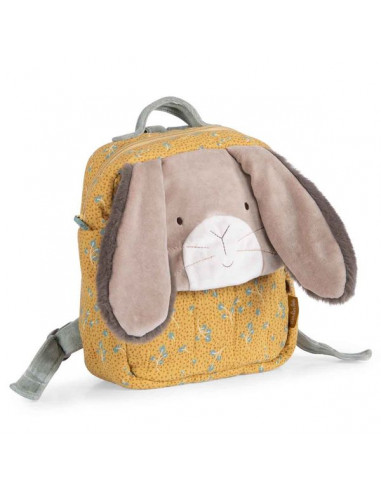 Sac à dos lapin ocre Trois Petits... Sac à dos lapin ocre Trois Petits...