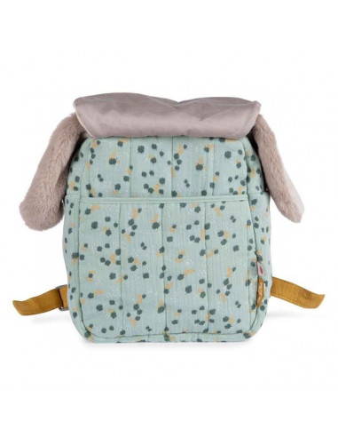 Sac à dos lapin sauge Trois Petits... Sac à dos lapin sauge Trois Petits...