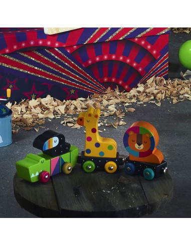 Train des animaux Andy Westface - Vilac Train des animaux Andy Westface - Vilac