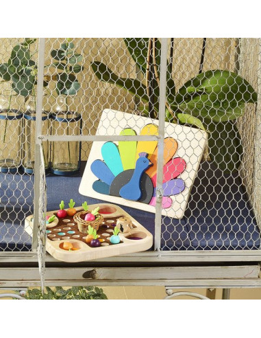 Puzzle encastrement en volume paon... Puzzle encastrement en volume paon...