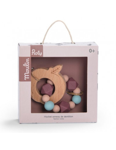 Hochet anneau de dentition pomme... Hochet anneau de dentition pomme...