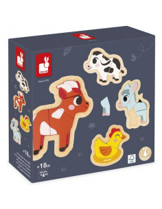 Puzzles évolutifs en bois...