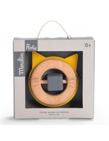 Hochet anneau de dentition chat Les... Hochet anneau de dentition chat Les...