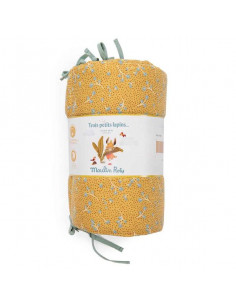 Tour de lit ocre Trois...