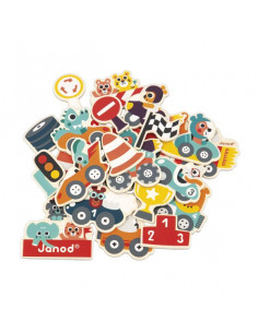 Magnets Bolides 24 pièces -... 2