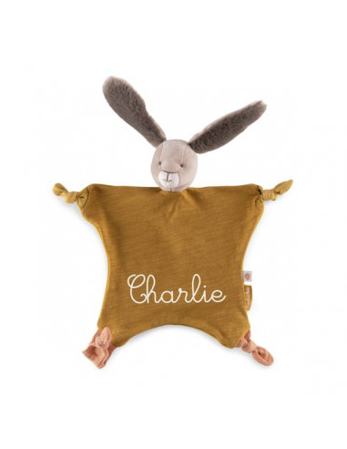 Doudou Lapin ocre Trois Petits Lapins... Doudou Lapin ocre Trois Petits Lapins...