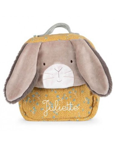 Sac à dos lapin ocre Trois Petits... Sac à dos lapin ocre Trois Petits...