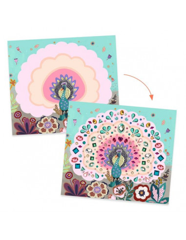 Beautés sauvages Artistic Strass - Djeco Beautés sauvages Artistic Strass - Djeco