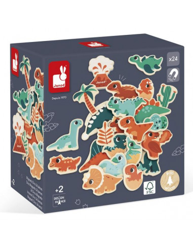 Jeu de société Janod Mémo dinosaures - dès 2 ans : Jeux et jouets