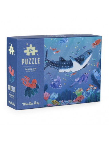 Puzzle phosphorescent Sous la mer Les...