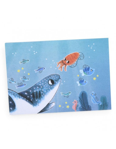 Puzzle phosphorescent Sous la mer Les... Puzzle phosphorescent Sous la mer Les...
