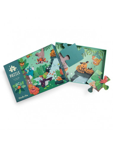 Puzzle phosphorescent La cascade Dans... Puzzle phosphorescent La cascade Dans...