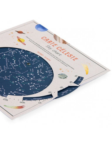 Carte céleste Le Jardin du Moulin -... Carte céleste Le Jardin du Moulin -...