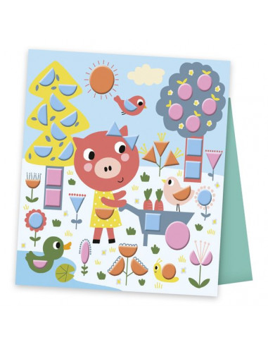 Gommettes géométriques 3 ans - Janod Gommettes géométriques 3 ans - Janod