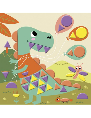 Gommettes géométriques 3 ans - Janod Gommettes géométriques 3 ans - Janod