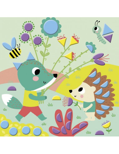 Gommettes géométriques 3 ans - Janod Gommettes géométriques 3 ans - Janod