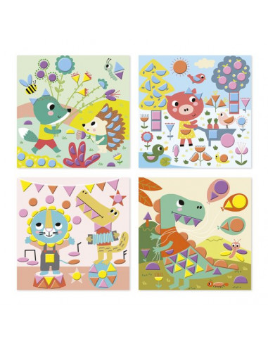 Gommettes géométriques 3 ans - Janod Gommettes géométriques 3 ans - Janod