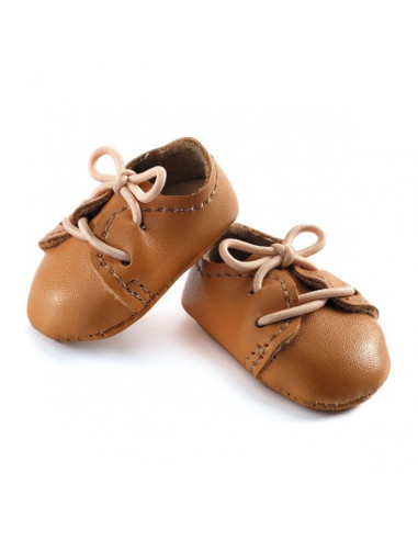 Chaussures marron Pomea - Djeco