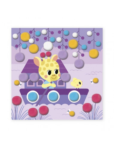 Coffret Pompons 3 ans - Janod Coffret Pompons 3 ans - Janod