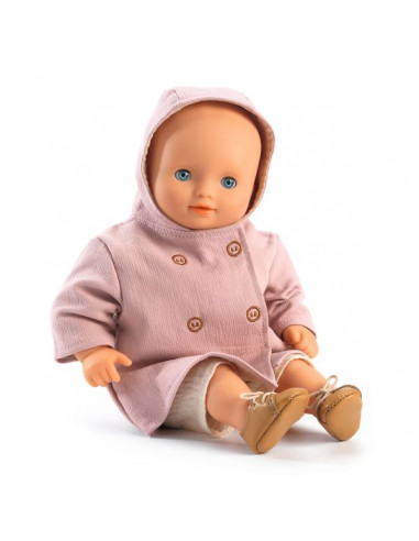 Vêtements de poupée manteau à capuche... Vêtements de poupée manteau à capuche...