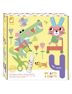 Découpage et collage 4 ans...