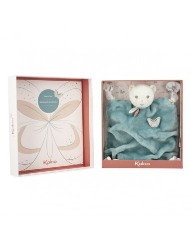 Doudou Ours Vert Plume - Kaloo Doudou Ours Vert Plume - Kaloo