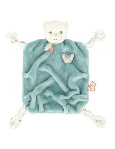 Doudou Ours Vert Plume - Kaloo