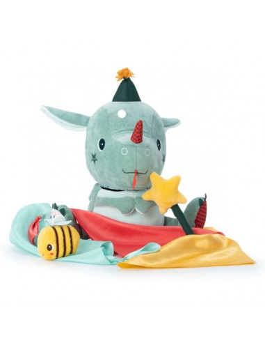 Peluche d'activités Joe le magicien -...