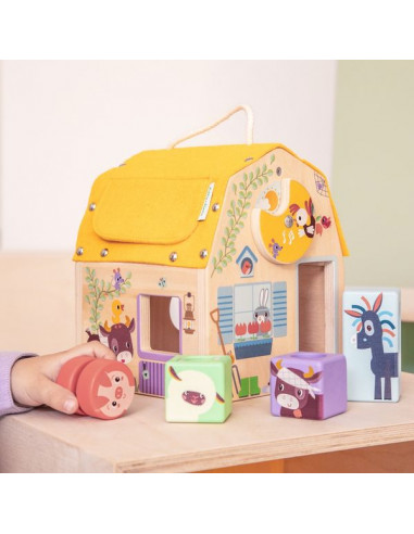Maison sonore à formes - Lilliputiens Maison sonore à formes - Lilliputiens