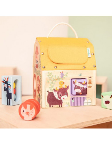 Maison sonore à formes - Lilliputiens Maison sonore à formes - Lilliputiens