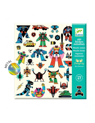 Stickers Robots - Djeco