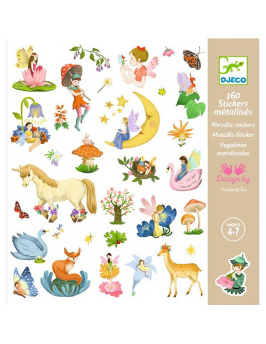 Stickers Fantasy - Djeco Stickers Fantasy - Djeco