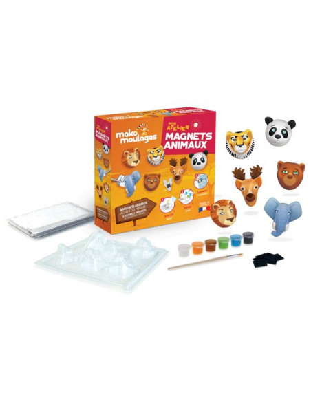 Kit créatif enfant Mon atelier magnet plâtre - La Poste