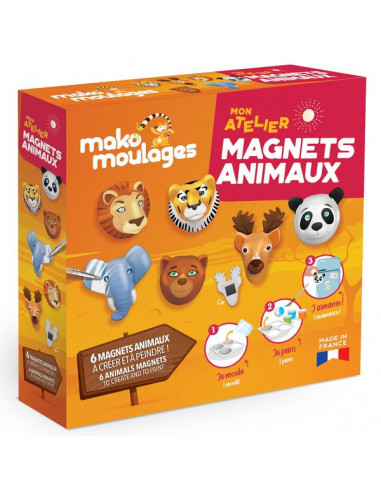 Mon atelier Magnets Animaux - Mako...