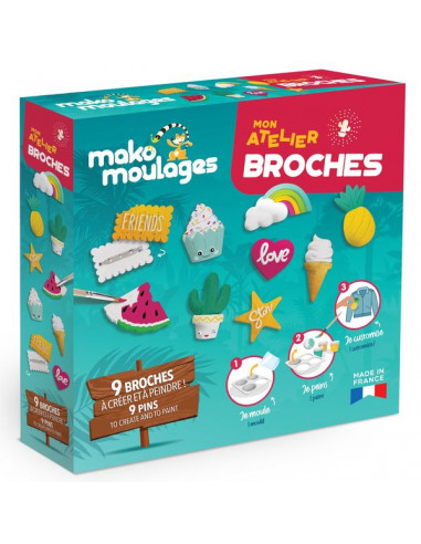 Mon atelier Broches - Mako Moulages
