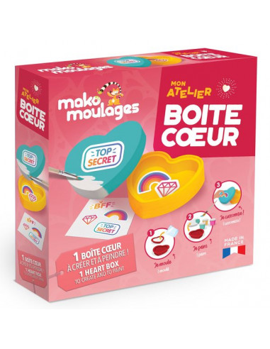 Mon atelier Boîte Cœur - Mako Moulages