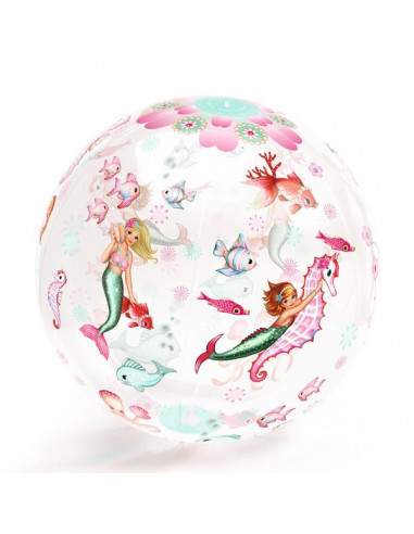 Ballon gonflable Mermaid ball - Djeco