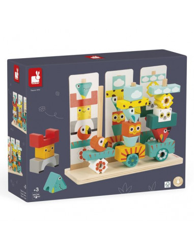 Set Mon Premier Apéro - JANOD - Jouet en Bois - 20 Accessoires - Dès 3 ans  - Cdiscount Jeux - Jouets