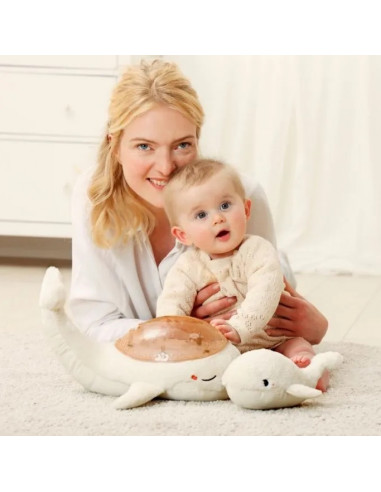 Tranquil whale white family Peluche... Tranquil whale white family Peluche...