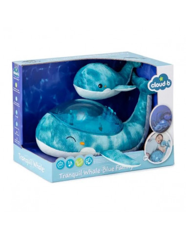 Tranquil whale blue family Peluche...