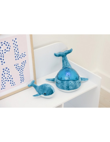 Tranquil whale blue family Peluche... Tranquil whale blue family Peluche...