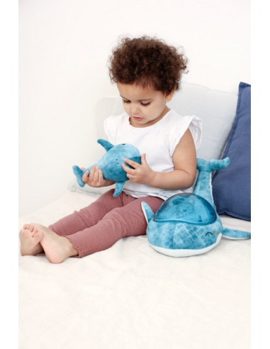 Tranquil whale blue family Peluche... Tranquil whale blue family Peluche...