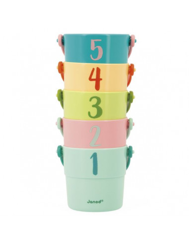 Seaux Mes bébés animaux - Janod Seaux Mes bébés animaux - Janod