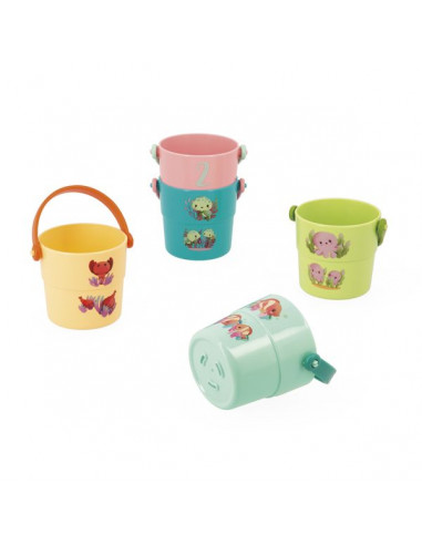 Seaux Mes bébés animaux - Janod Seaux Mes bébés animaux - Janod